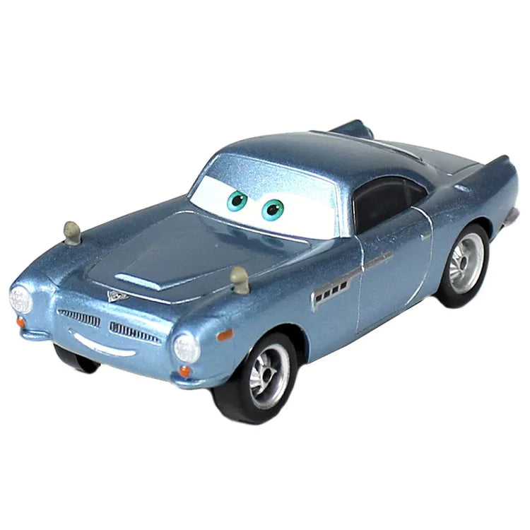Cars Disney Pixar Cars 2 3 Toy Lightning McQueen Mater Sheriff Alloy Metal Model Car 1:55 Metal Toys Vehicles Boy Children Gifts.