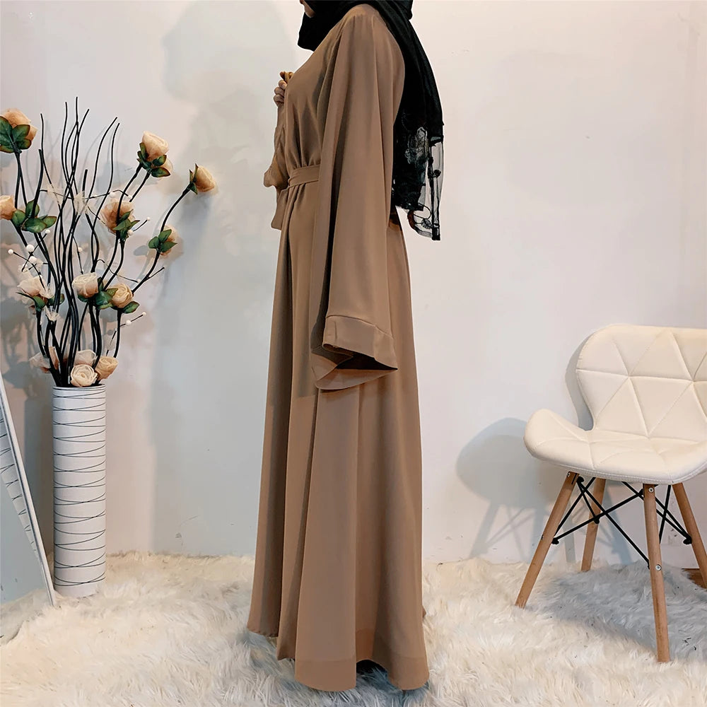 Dubai Luxury Abaya Turkey Muslim Modest Maxi Dress Kaftan Islam Clothing For Women Vestido Caftan Marocain Robe Femme Musulmane