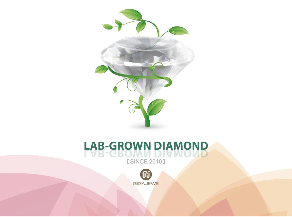 GIGAJEWE Moissanite D Nova Pink Color VVS1 Total 1.92ct 925 Silver Earring 18K Gold Plated Diamond Test Passed Jewelry Girl Gift