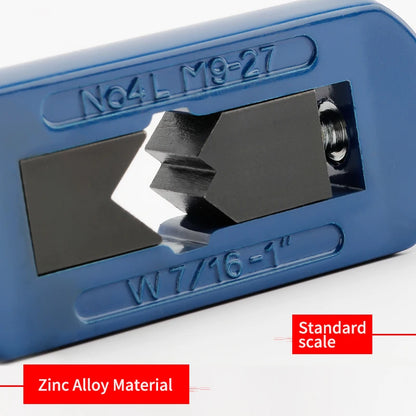 1 Stück verstellbarer Hand-Windeisen-Halter, Zubehör für Wasserhähne und Matrizenset, Gewindeschneidwerkzeuge M1-M32