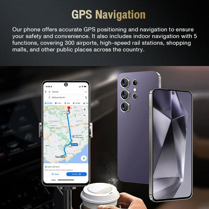 S24 Ultra 16G+1TB High Configuration Android Smart Phone Octa Core 108MP Global 5G Dual SIM Dual Big Screen English LTE CDMA.