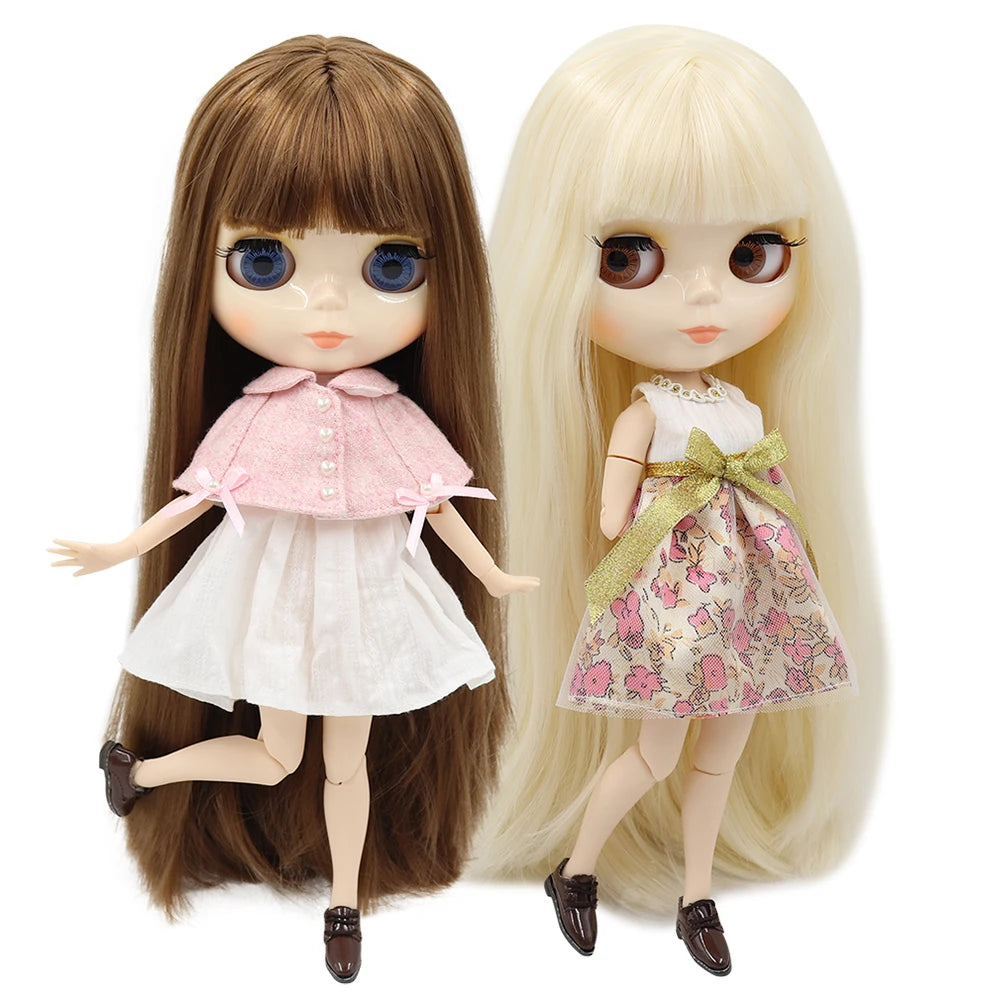 ICY DBS blyth doll 1/6 bjd toy joint body white skin shiny & matte face 30cm on sale special price toy gift anime doll.