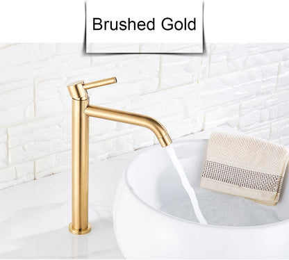 Black Basin Faucet Bathroom Washbasin Water Mixer Tap Hot Cold Water Basin Sink Tap Bathroom Faucet Tap Brushed Gold Faucet