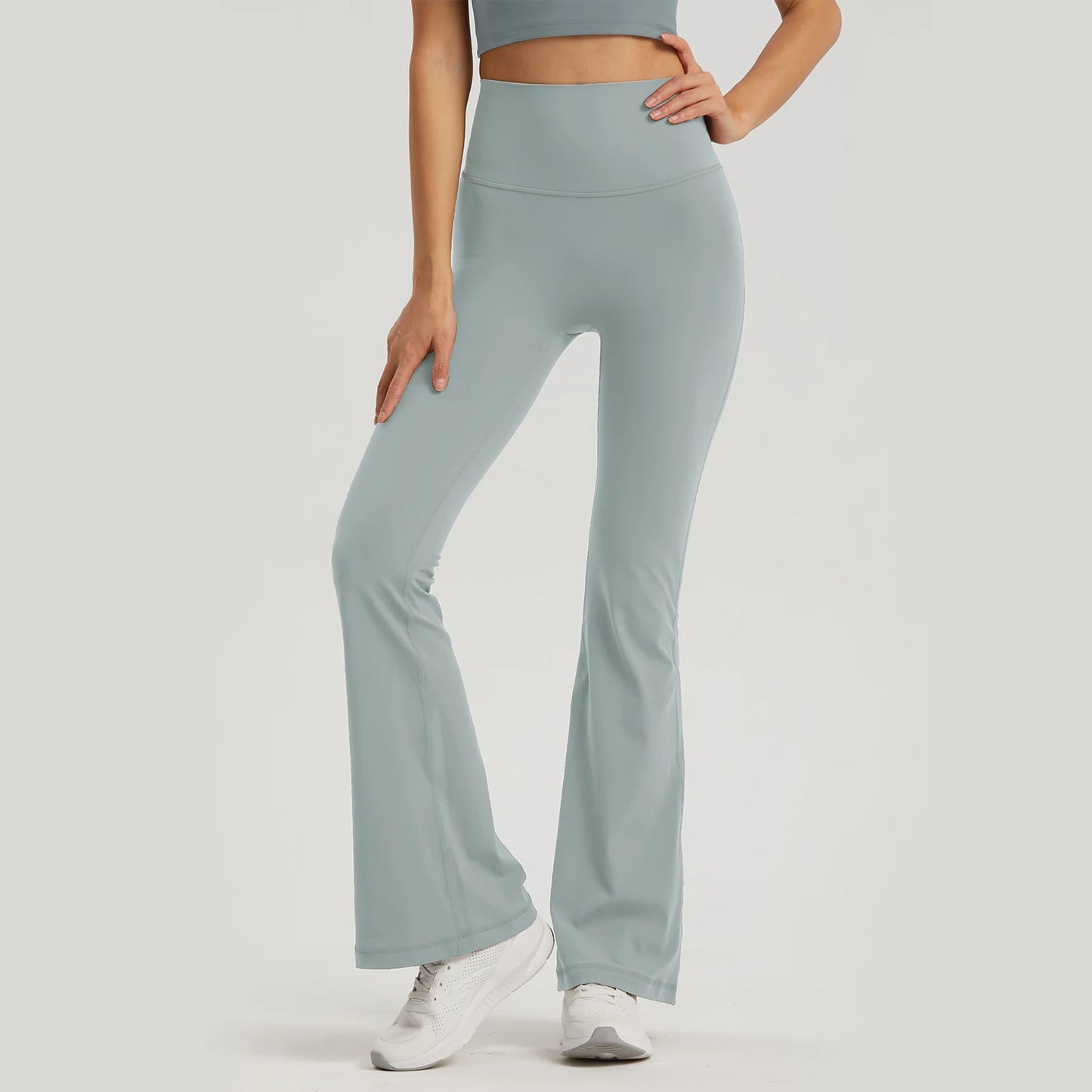 Nuls Young Series High Waist Women Yoga Pants Custom Leggings Bell-Bottoms Yoga Pants.