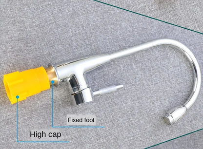 Kitchen faucet faucet fixed foot big foot screw extension nut wash basin thick countertop screw fixing seat repair accessories