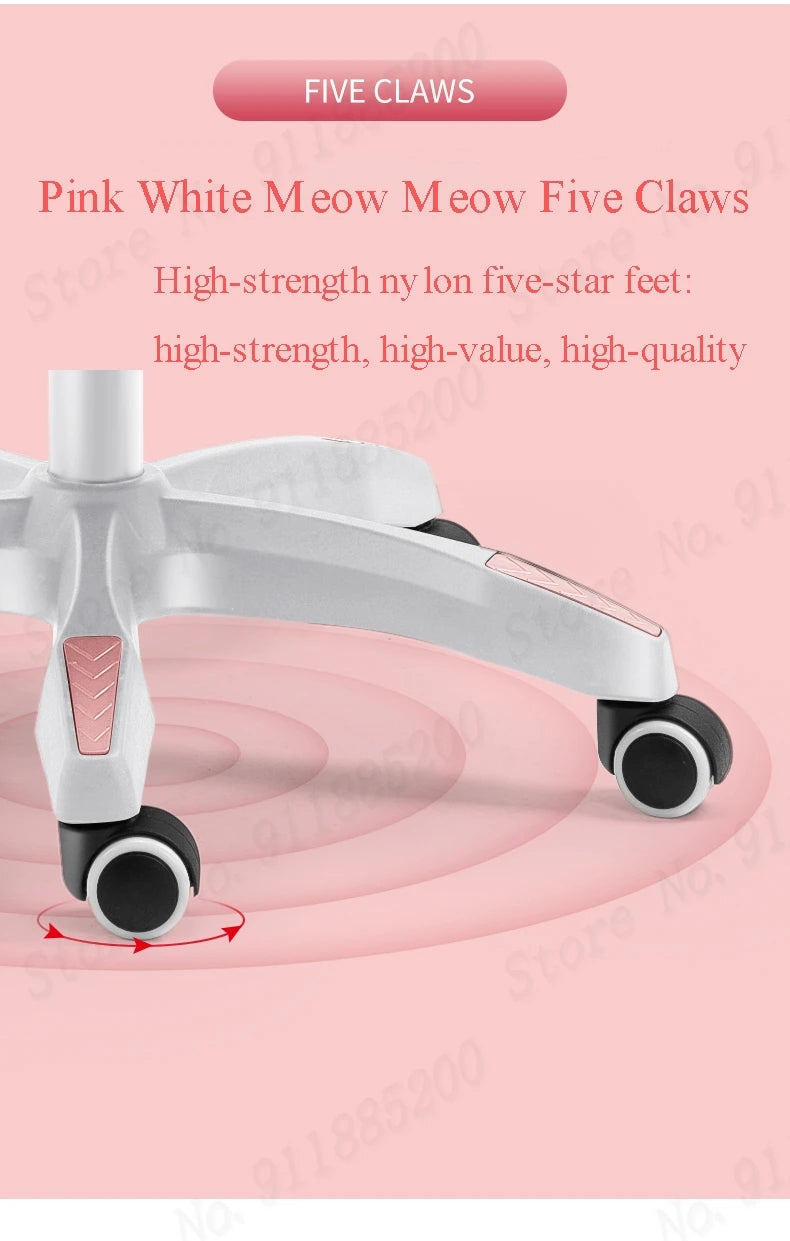 Mode Neue Rosa Computer Stuhl Office Home Mädchen Schlafzimmer Lift Stuhl Rotierenden Gaming Stuhl Anker Live-Spiel Stuhl Liege