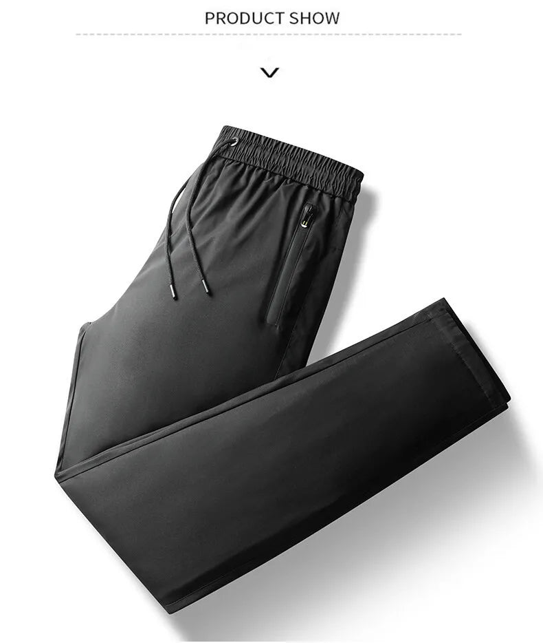 90% White Duck Down Winter Down Pants Men Waterproof Padded Sweatpants Camouflage Joggers Male Thick Warm Down Long Trousers 8XL.