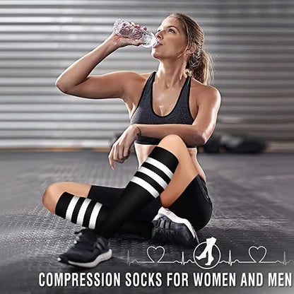 1PAIR Compression Socks Sport Socks Medical Nursing Stockings Prevent Varicose Veins Socks Pregnancy Nursing Athletic Soccer SOX.