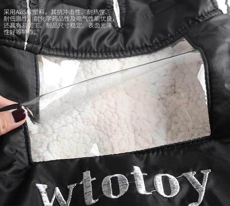 FPV Remote Control Warm Gloves Outfield Warm Cover Transmitter Shield Hand Protector Winter Outdoor for FPV RC AT10II AT9S Drone.