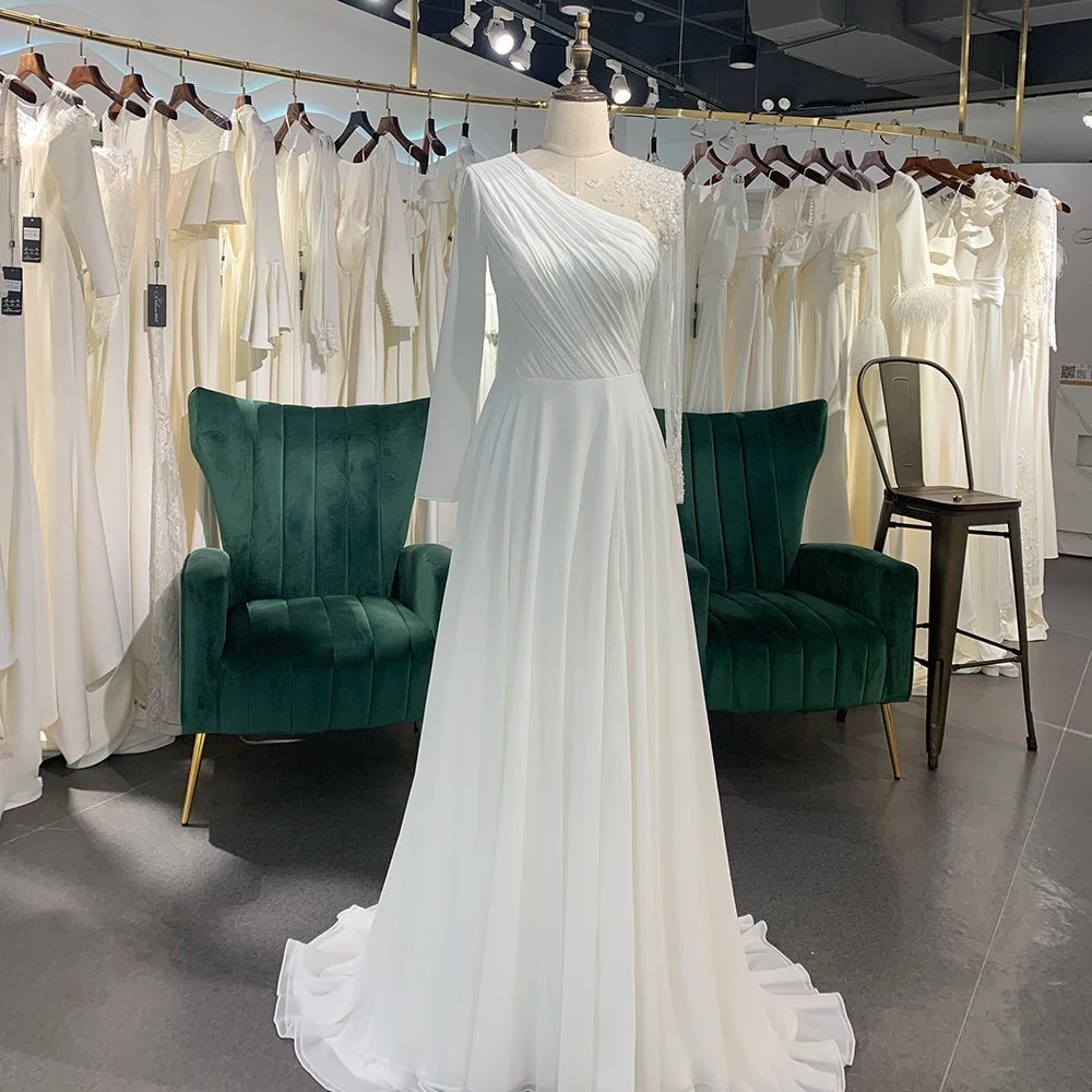 Jancember LSSG068 New Bride Dress Long Cheap Wedding Dresses Princess Wedding Dresses With High Quality.