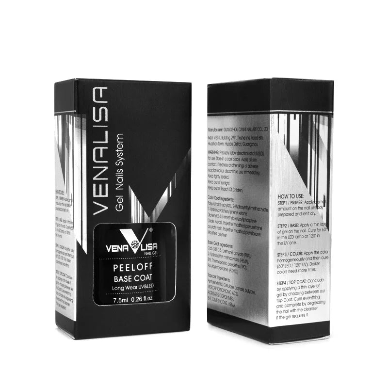 CANNI Base Top Gel Primer Reinfore Gel Long Lasting Matte Super Bright No Wipe Top Nail Gel Polish Clean High Glossy Top Gel.