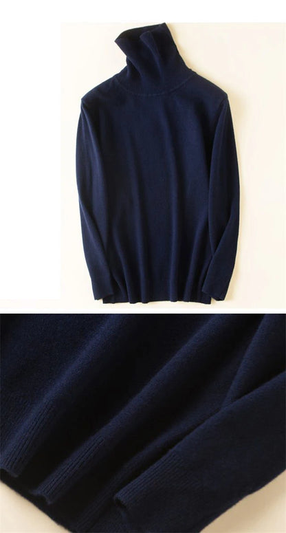 Cashmere turtleneck men sweater 2023 autumn winter jumper clothes ropa hombre pull homme hiver pullover men turtle neck sweaters.