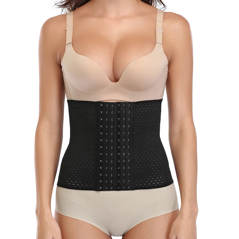 Plus Size XS-5XL Steel Boned Waist Trainer Corset Women Postpartum Band Sexy Bustiers Corsage Modeling Strap cinta modeladora US.
