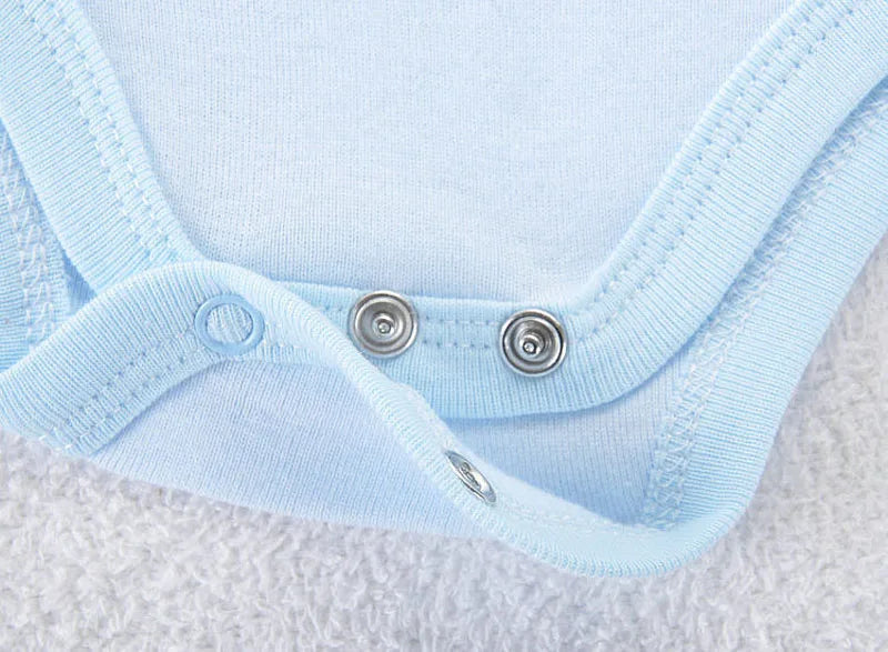 5 Stücke 3 Mt-24 Mt Kurzarm Baumwolle Winggle-in Overall Kleinkind Baby Body.