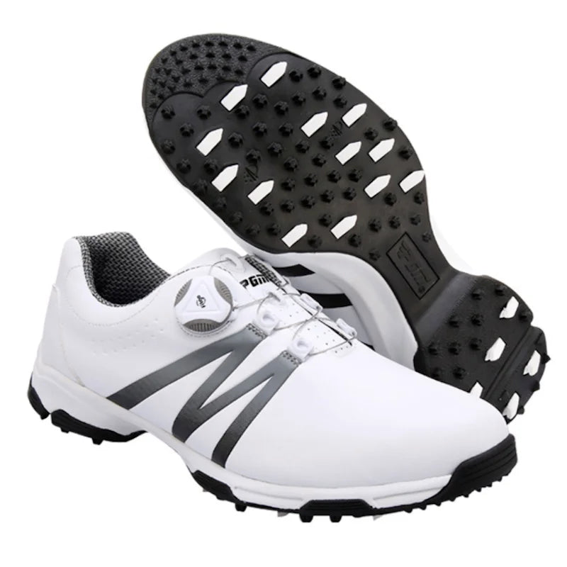 PGM Golf Sports Men's Shoes Waterproof Fashion Casual Sneakers Quick Lacing Breathable Non-Slip XZ101 Wholesale.