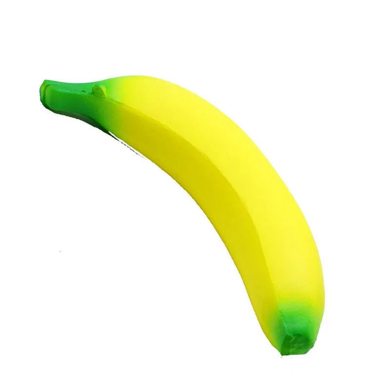 Anti-stress Squishy Banana Toys Slow Rising Jumbo Squishy Fruit Squeeze Toy Funny Stress Reliever Reduce Pressure Prop.