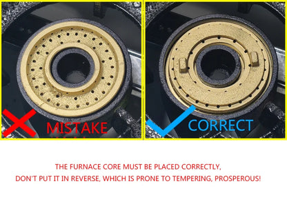 Shaped Single Stove Household Liquefied Petroleum Gas Stove Pulse Electronic Ignition Stove Thickened Stainless Steel Gas Stove.