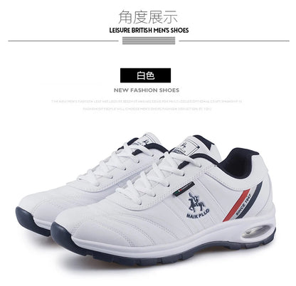 New Waterproof Golf Shoes Spikeless Men Outdoor Training Golf Sneakers for Men Spring Summer Anti Slip Sport Sneakers.