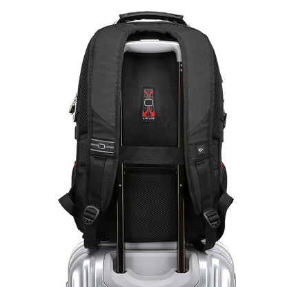 Wasserdichte 20-Zoll-Laptop-Rucksäcke USB-Lade Schultasche Diebstahlsicherer Herren-Rucksack Reiserucksack Männlicher Mochila Hohe Kapazität.