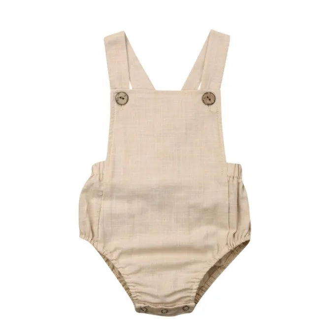 0-3y Baby Sommerkleid ung Neugeborene Baby Boy Mädchen Baumwolle Bodysuit gestreift solide lässige Overall Outfits Sonnen anzug.