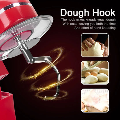 Kitchen Food Processor With Juicer Meat Grinder Chopper Stand Cream Egg Whisk Mixer  Blender Cake Dough Bread Maker Machine.