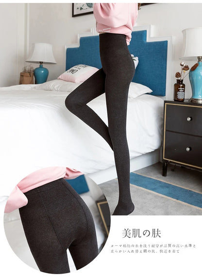 180g Plus Size Tights for Women Sexy Thicken Woolen Cloth Pantyhose Spring Autumn Winter Female Cotton Pantyhose of Large Sizes