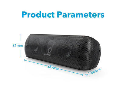 (EU stock) Soundcore Motion + Bluetooth loudspeaker, Hi-Res 30W Audio, BassUp Technology, Wireless Hi-Fi loudspeaker with App.