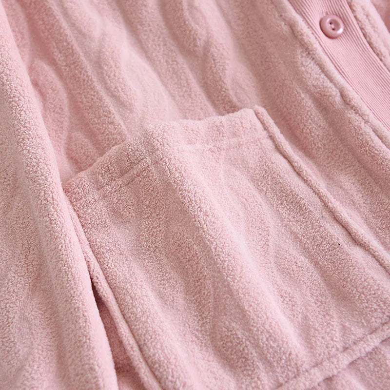 Neue herbst und winter paare pyjamas, lange-ärmeln hosen, flanell verdickung und samt hause service anzüge für männer und frauen.