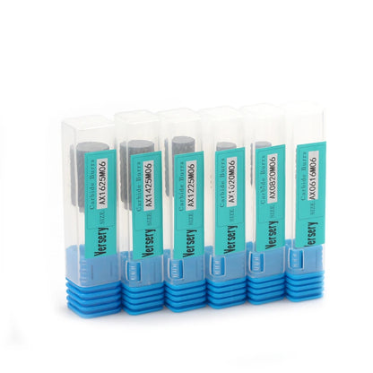 Versery AX Typ Kopf Hartmetall Legierung Dreh Datei Bohrer Fräsen Carving Bit Punkt Grat Stabschleifer Schleif Werkzeuge