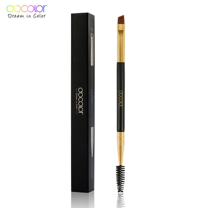 Docolor  Eyebrow Brush+Eyebrow Comb Beauty Eyebrow Brush Professional Makeup Brushes For Eye Brow Brush Eye Blending Brush.