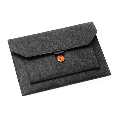 11.6/13/14/15"Laptop Sleeve Felt Ultralight Notebook Tablet Pad Case Multi-pocket Pouch Bag Briefcases for Apple Macbook/ Asus