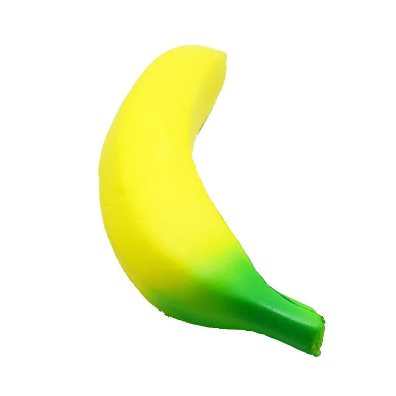 Anti-stress Squishy Banana Toys Slow Rising Jumbo Squishy Fruit Squeeze Toy Funny Stress Reliever Reduce Pressure Prop.