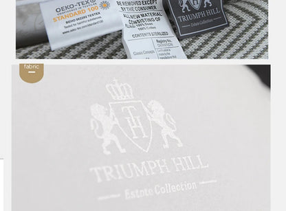 Down Pillow 100% Goose Down Feather Household Down Pillow Three layer down+feather+down pillow  size height can be customized.