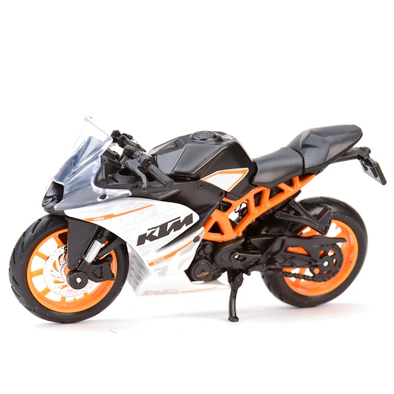 Maisto 1:18 New KTM RC 390 Static Die Cast Vehicles Collectible Hobbies Motorcycle Model Toys.