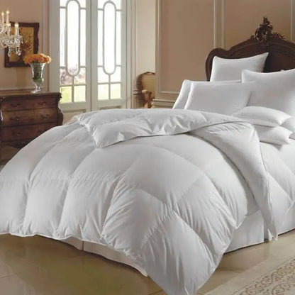 King/Double/Single Size 100% White Goose Down Comforter for Autumn Winter Duvet Insert Blanket Filling Feather Down Quilt Duvet.