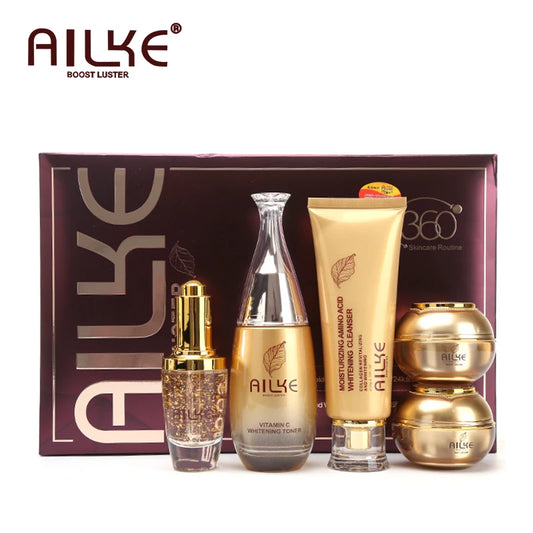 AILKE cosmetics facial skin care sets moisturizing whitening sleeping women beauty wrinkle cream face products female Wholesale.