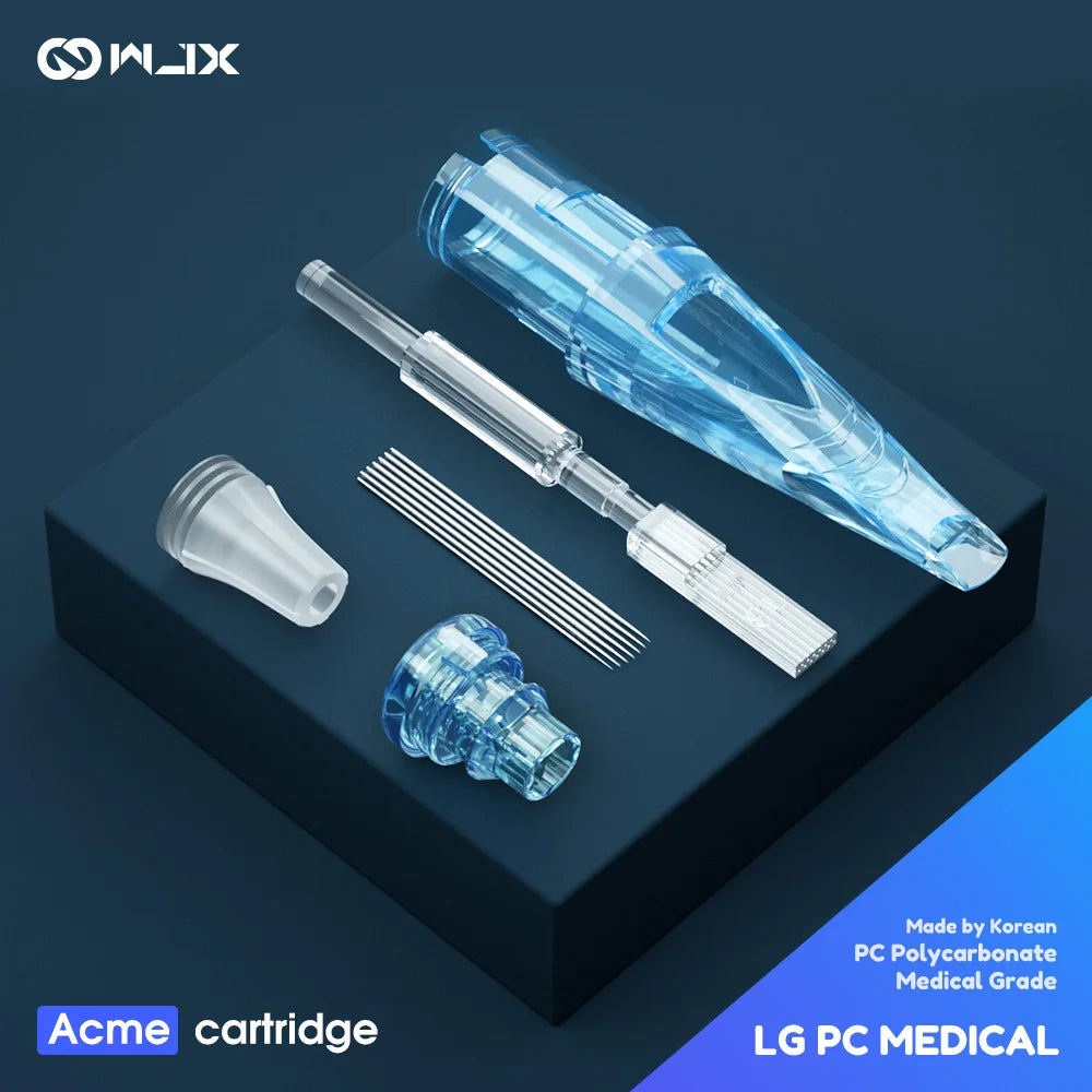 20pcs WJX RS Cartridge Tattoo Needles DragonHawk Sterilized Permanent Makeup Machine Microblading Tattoo Needles Supplies.