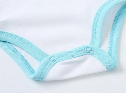 Kavkas 3-6 Teile/los Baby Jungen Body Kurzarm Baumwolle Neugeborene Kleidung Cartoon Print Sommer Kleinkind Overalls.