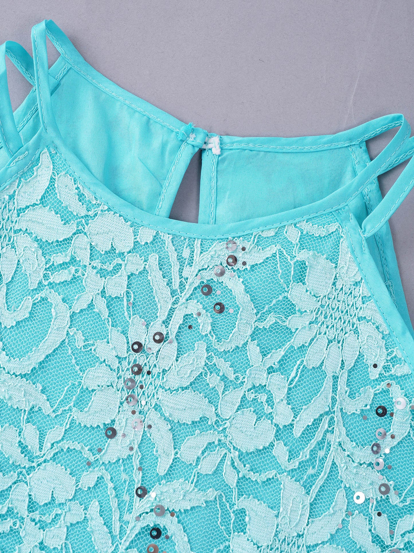 Iiniim Teen Mädchen Ärmellose Pailletten Floral Spitze Glänzenden Kleid Vestido de festa für Hochzeit Formale Geburtstag Party Sommer Kleider.