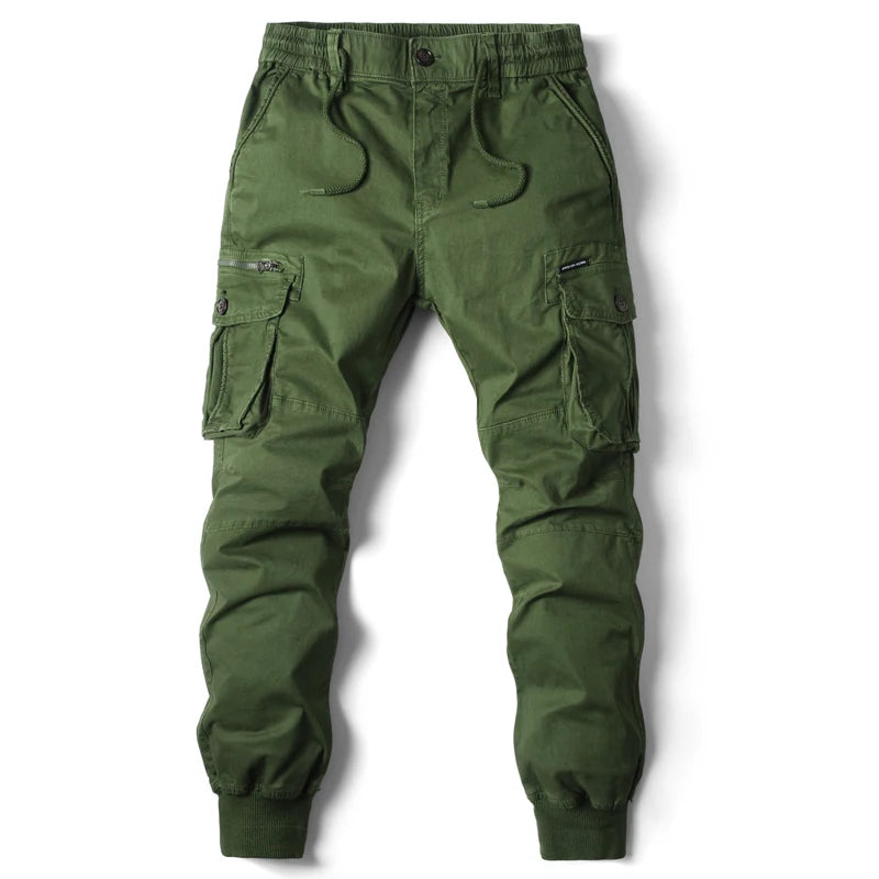 Cargo Pants Men Jogging Casual Pants Cotton Full Length Military Mens Streetwear Mens Work Tactical Tracksuit Trousers Plus Size.