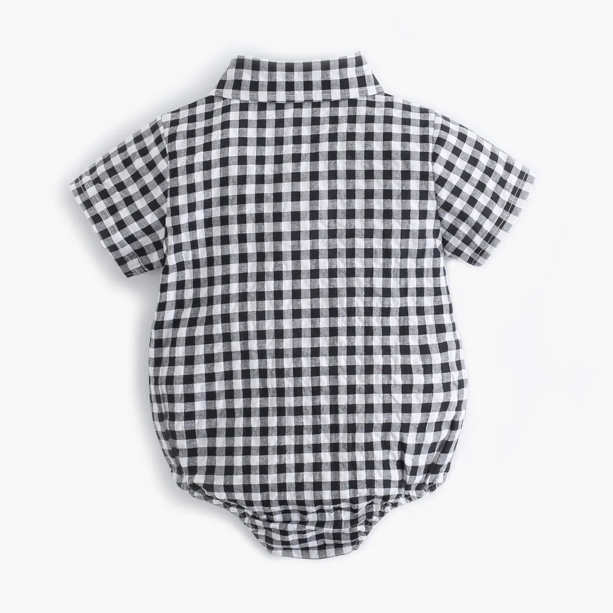 Sanlutoz Sommer Baby Jungen Bodys Baumwolle Baby Kleidung Plaid Mode Kurzarm Kleinkinder Kleidung Casual.