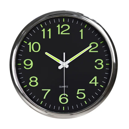 30cm Minimalistischen Wanduhr Moderne Design Glowing in the Dark Baby Zimmer Hängen Uhr Uhren Klok Nacht Wohnzimmer wohnkultur