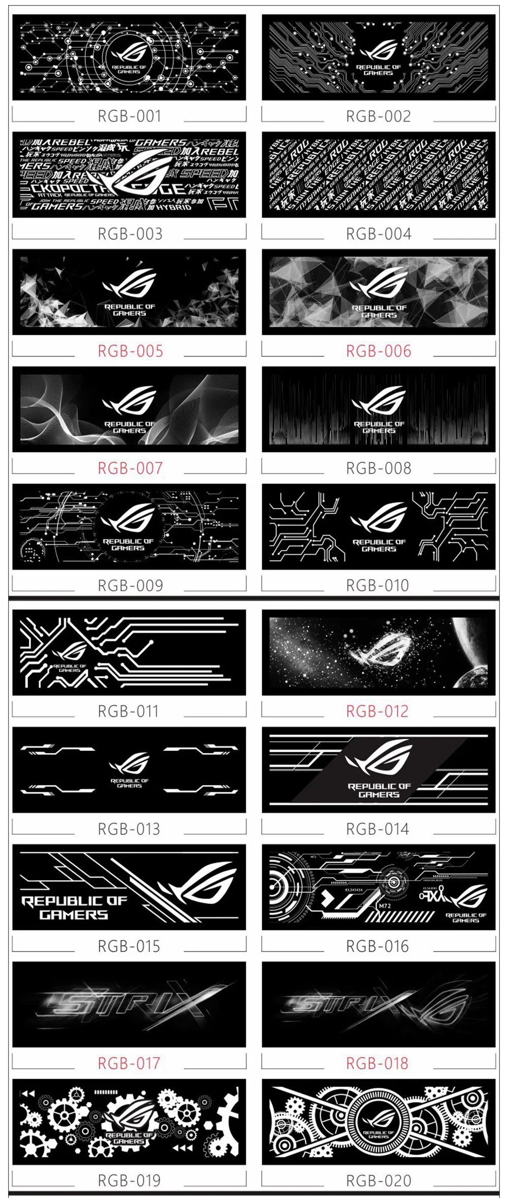 Mirror MOD RGB Lighting Panel Customize PC Case VGA Backplate Side Panel PC Cabinet A-RGB Colorful AURA SYNC Water Cooling Plate.