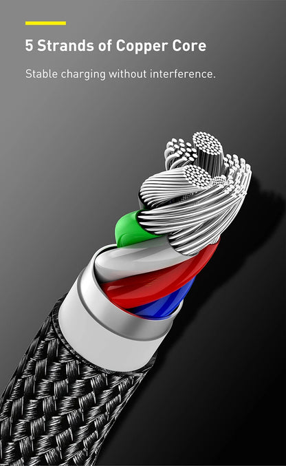 Baseus 20W USB C Cable for iPhone 14 13 11 8 XR PD Fast Charge for iPhone 12 SE USB Type C Cable Fast Charging for Macbook Cable.