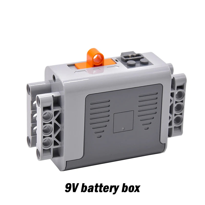 High-tech Power Function Extension Wire Servo Train Motor IR Remote Control Receiver Battery Box Parts For DIY Car Truck.