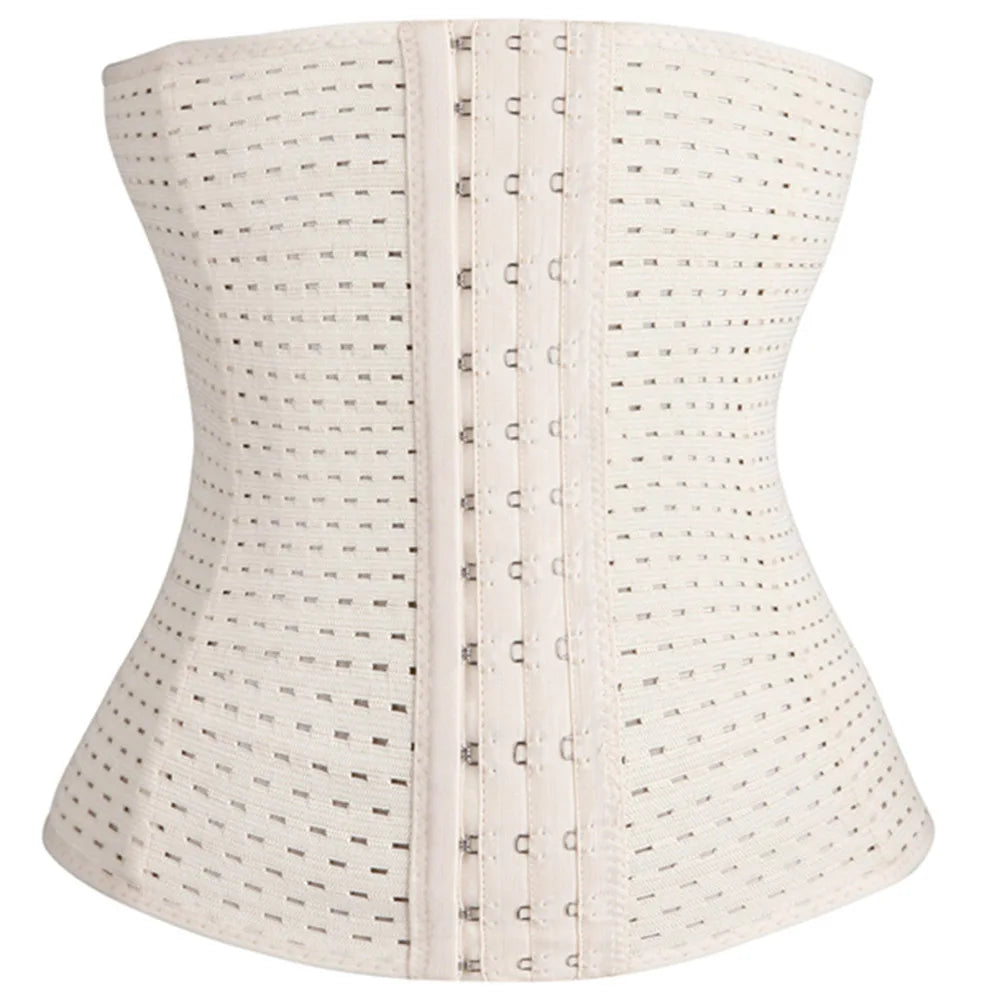 Plus Size XS-5XL Steel Boned Waist Trainer Corset Women Postpartum Band Sexy Bustiers Corsage Modeling Strap cinta modeladora US.
