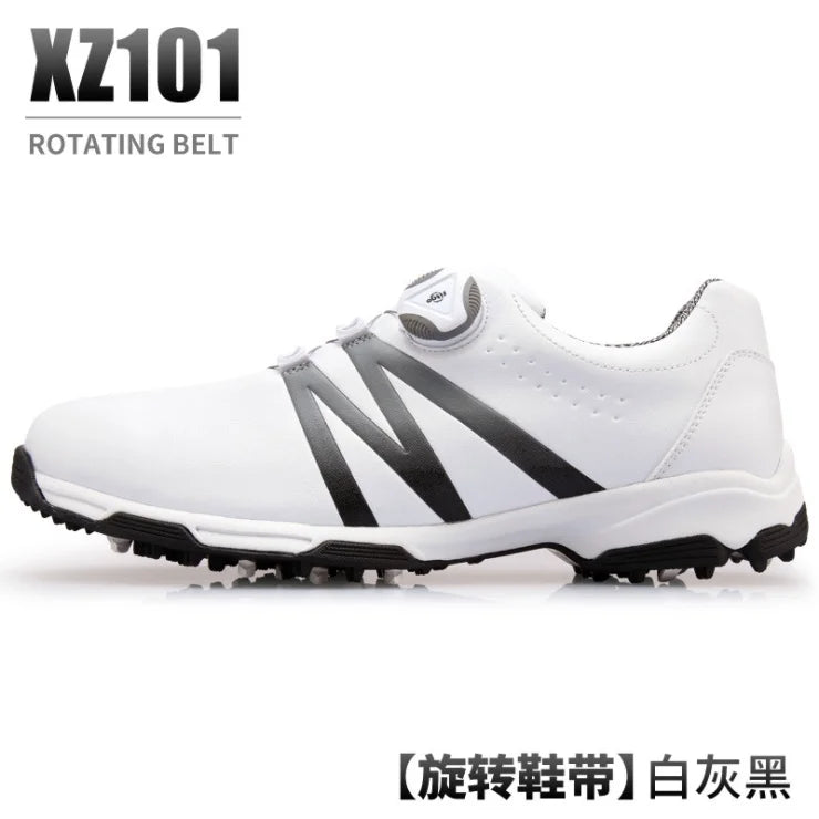 PGM Golf Sports Men's Shoes Waterproof Fashion Casual Sneakers Quick Lacing Breathable Non-Slip XZ101 Wholesale