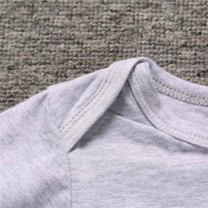 Baby-Bodys, Tattoos-Druck, Rock, 6–24 Monate, Baumwolle, langärmeliger Baby-Body.