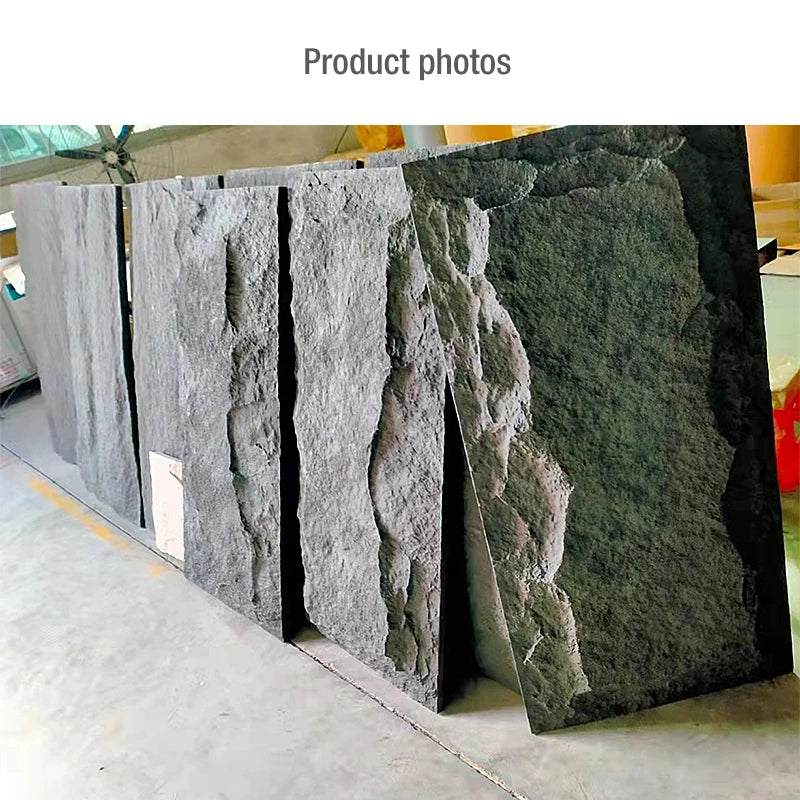 4 pcs 120x60cm high simulation stone 3D wall stickers stone pattern wallpaper wall covering living room 3D wall panel mold tile