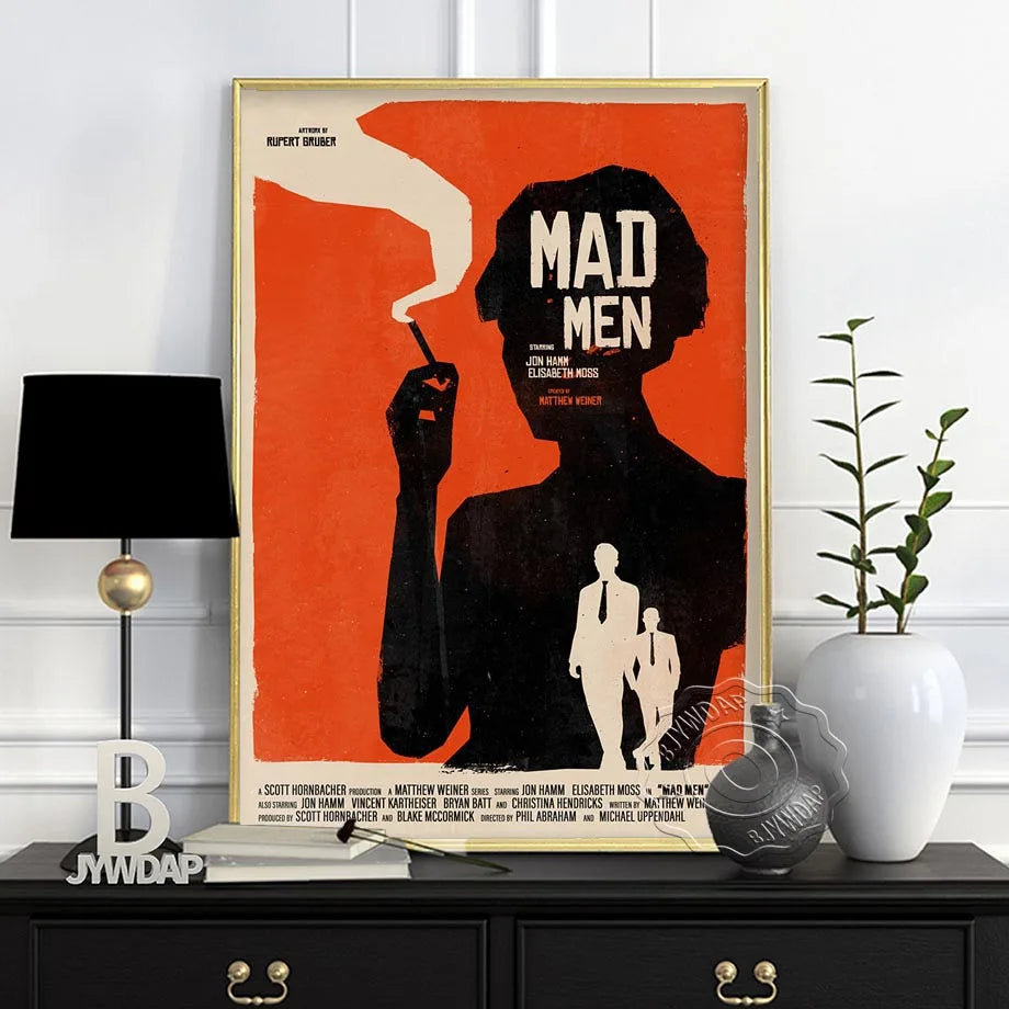Mad Men Season TV Series Canvas Painting Wall Art Home Poster Art Decor Painting Wall Pictures Living Room Modern Decoration.